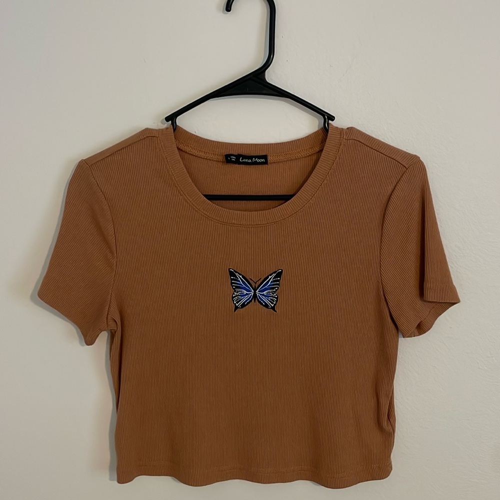 Butterfly baby tee